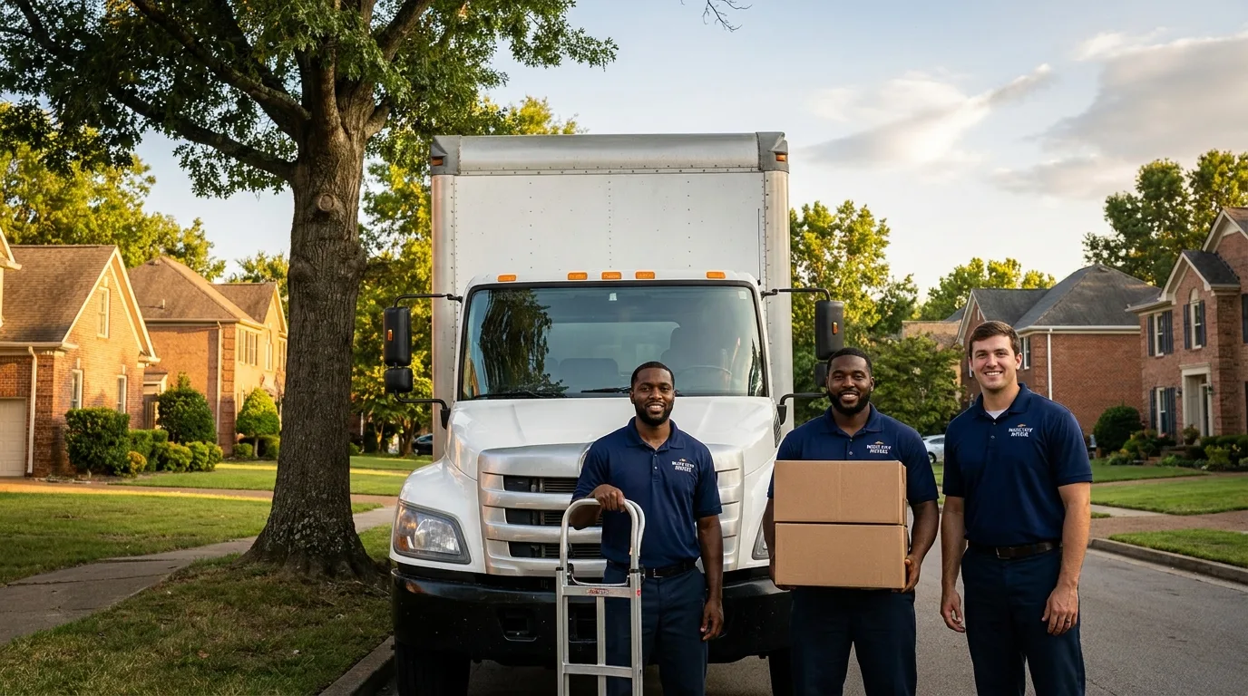 Volunteer Movers TN crew loading a moving truck in Springfield, TN