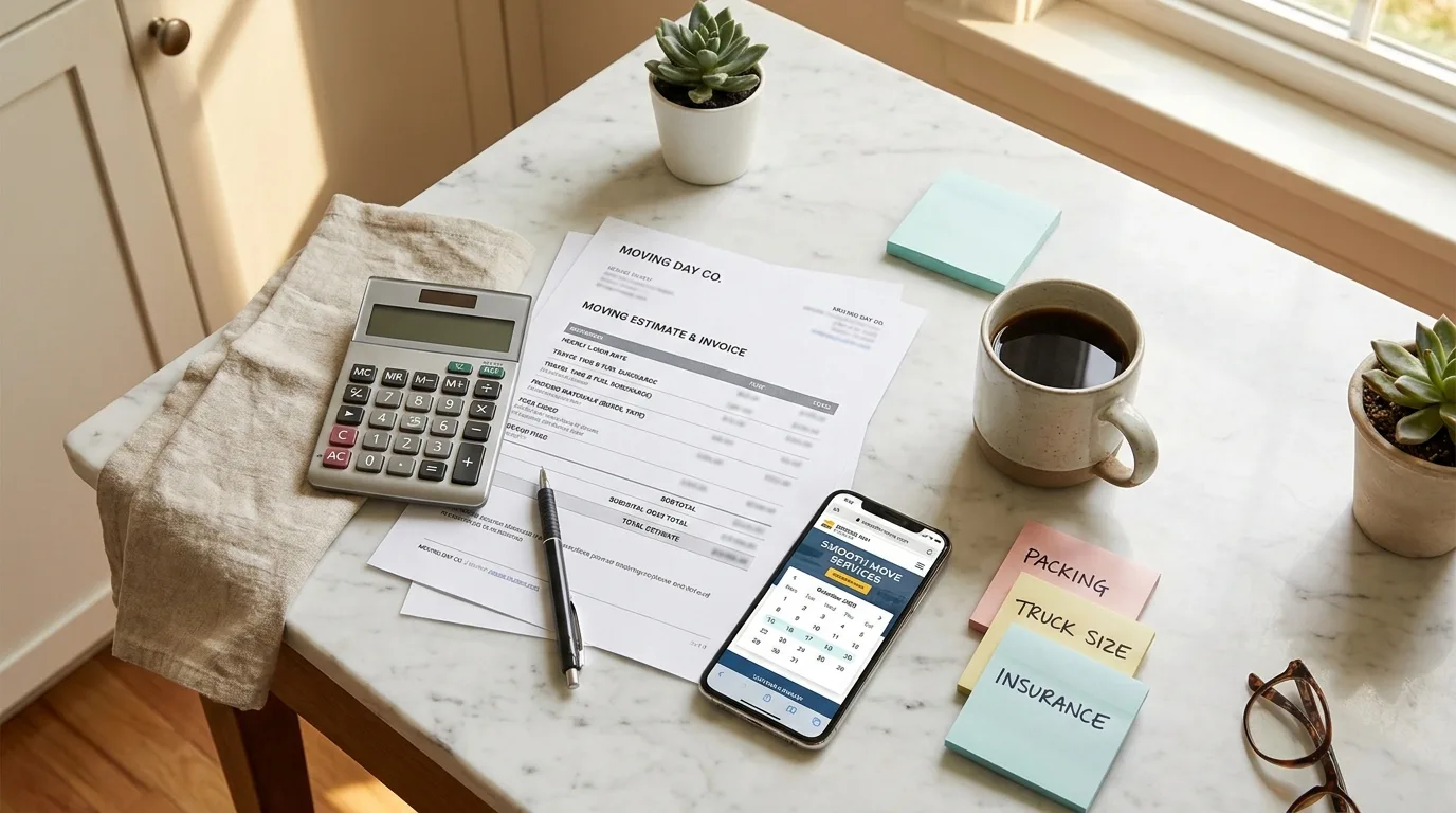 Moving cost breakdown and pricing factors for a Springfield, TN residential move